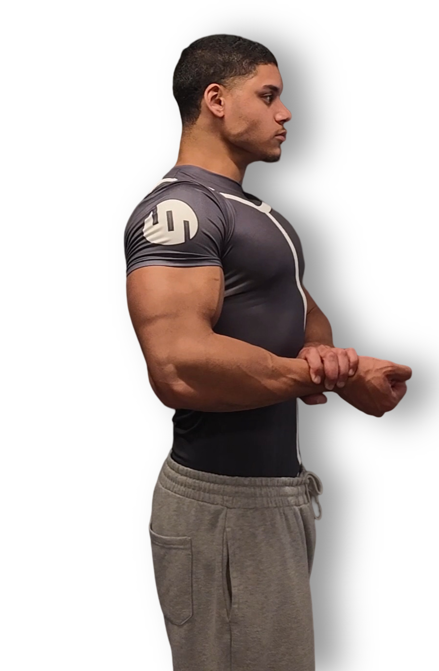 Dark Viltrumite Mark Short Sleeve Compression Shirt