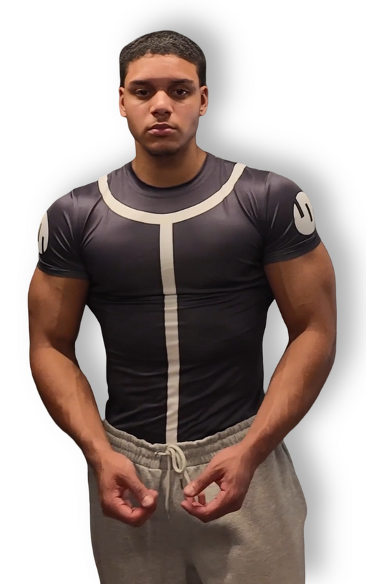 Dark Viltrumite Mark Short Sleeve Compression Shirt