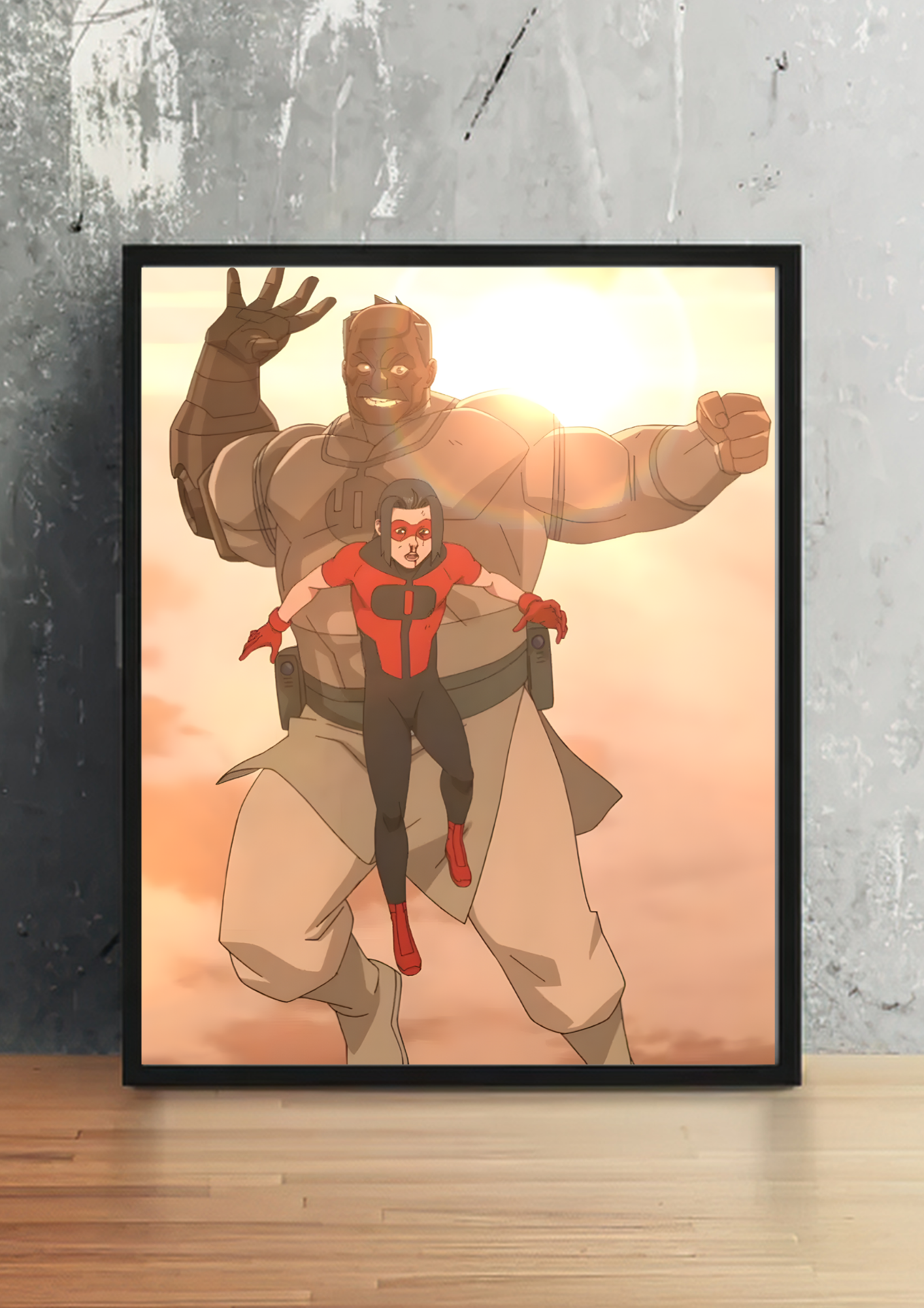 Invincible Conquest Scene Poster - 4K Ultra HD Premium Print