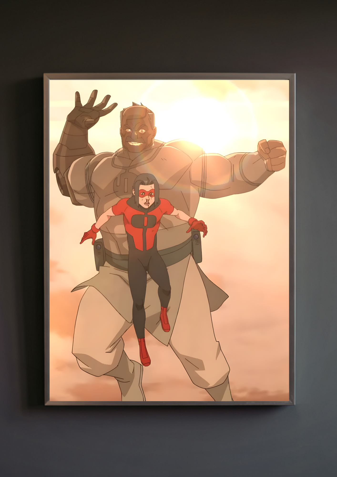 Invincible Conquest Scene Poster - 4K Ultra HD Premium Print